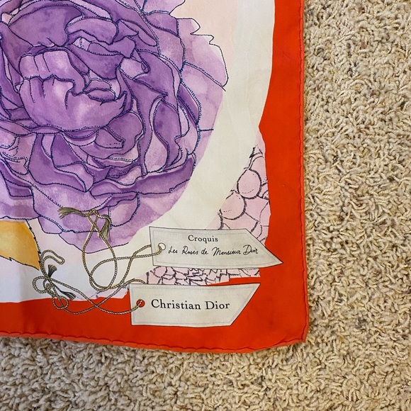 Christian Dior Scarf (authentic) - Picture 3 of 7